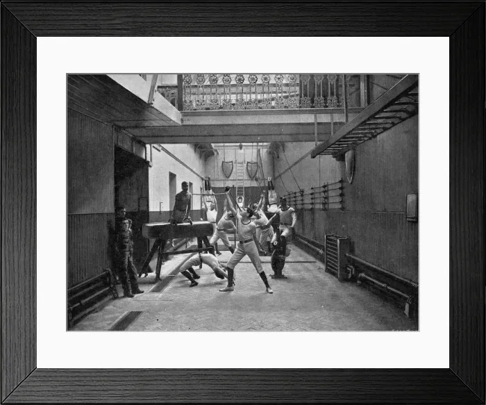 Framed Print : EXETER HALL GYMNASTS Framed Print : EXETER HALL GYMNASTS