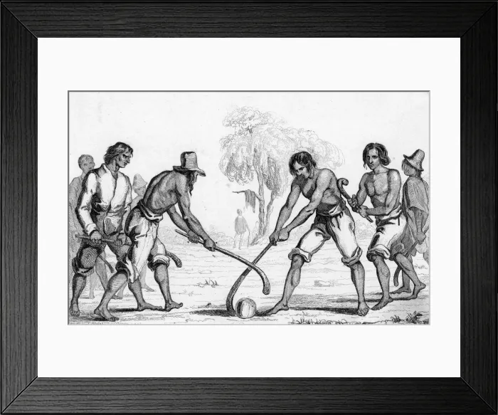 Framed Print : CHILEAN HOCKEY C1835 Framed Print : CHILEAN HOCKEY C1835