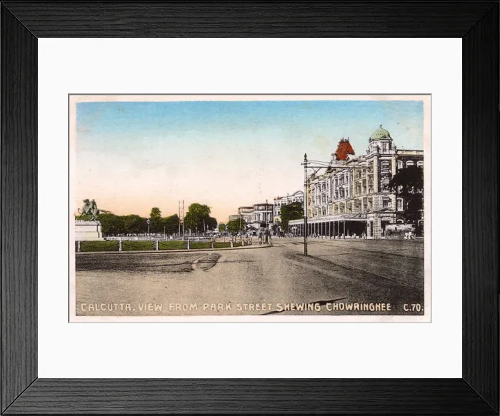 Framed Print : INDIA / CALCUTTA / CHOWRINGH Framed Print : INDIA / CALCUTTA / CHOWRINGH