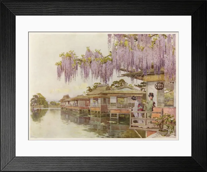 Framed Print : JAPAN / YAMATA / MIZU 1912 Framed Print : JAPAN / YAMATA / MIZU 1912