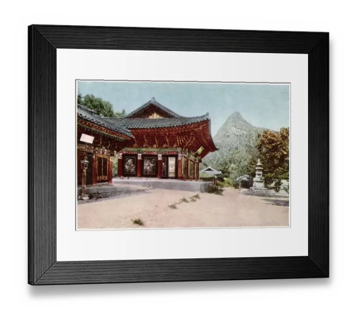 Framed Print : KOREA / DIAMOND MOUNTAINS Framed Print : KOREA / DIAMOND MOUNTAINS