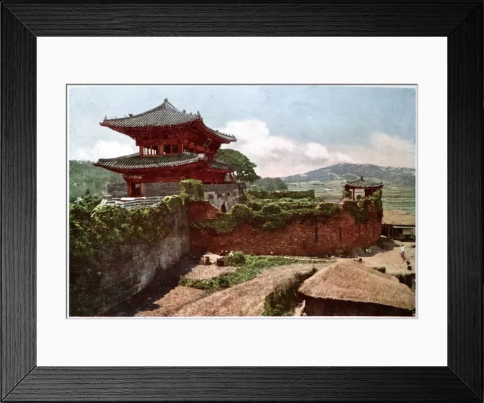Framed Print : KOREA / SUIGEN / CHOAN-MON Framed Print : KOREA / SUIGEN / CHOAN-MON