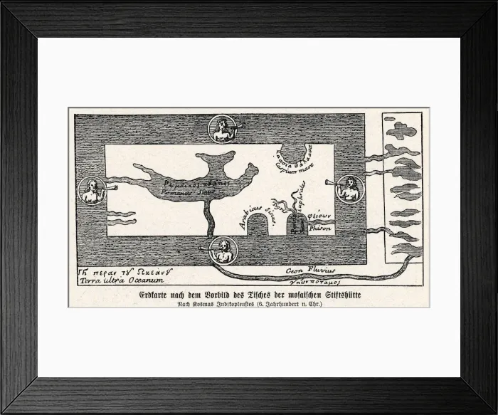 Framed Print : WORLD MAP / MOSAIC 6 Framed Print : WORLD MAP / MOSAIC 6