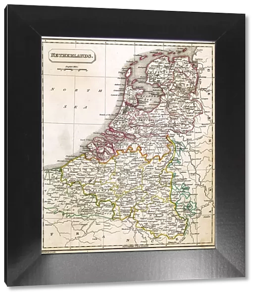 MAP  /  NETHERLANDS 1827