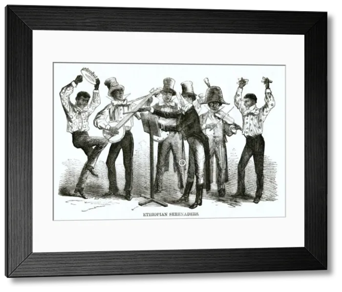Framed Print : ETHIOPIAN SERENADERS Framed Print : ETHIOPIAN SERENADERS