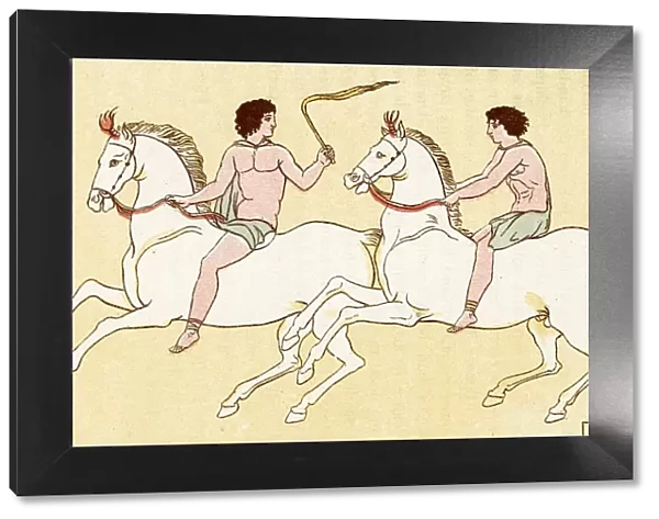 ANCIENT GREEK HORSE RACE