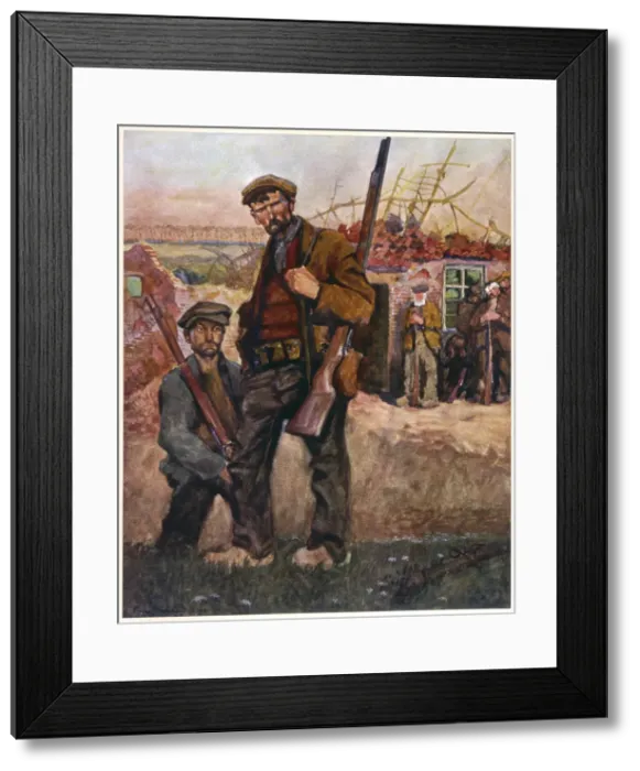 Framed Print : BELGIAN FRANC-TIREURS Framed Print : BELGIAN FRANC-TIREURS