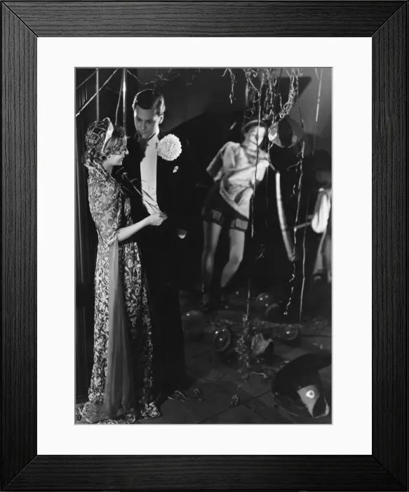 Framed Print : 1930S MEDIAEVAL FROCK Framed Print : 1930S MEDIAEVAL FROCK