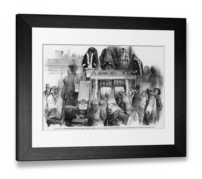 Framed Print : FURS AT EXHIBITION Framed Print : FURS AT EXHIBITION