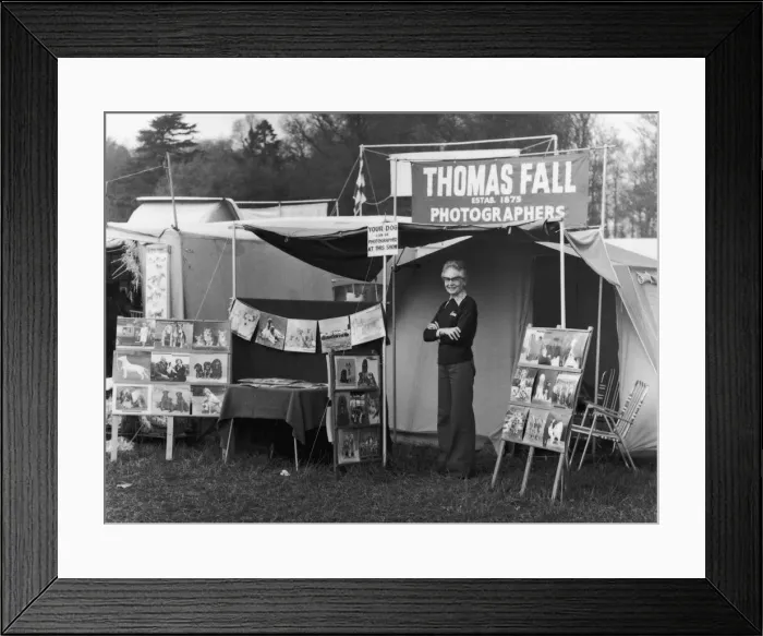 Framed Print : BURROWS / FALL STAND / 1975 Framed Print : BURROWS / FALL STAND / 1975