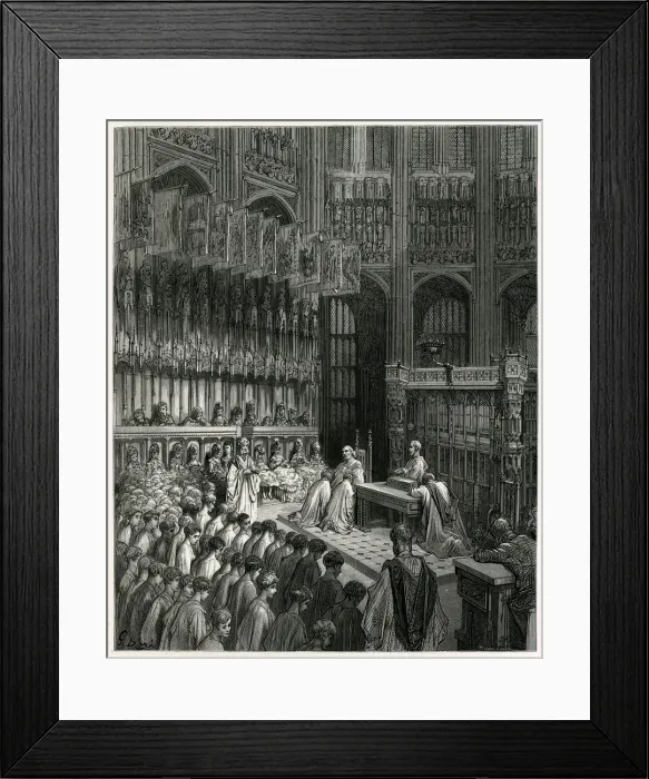 Framed Print : PROTESTANT CONFIRMATION Framed Print : PROTESTANT CONFIRMATION