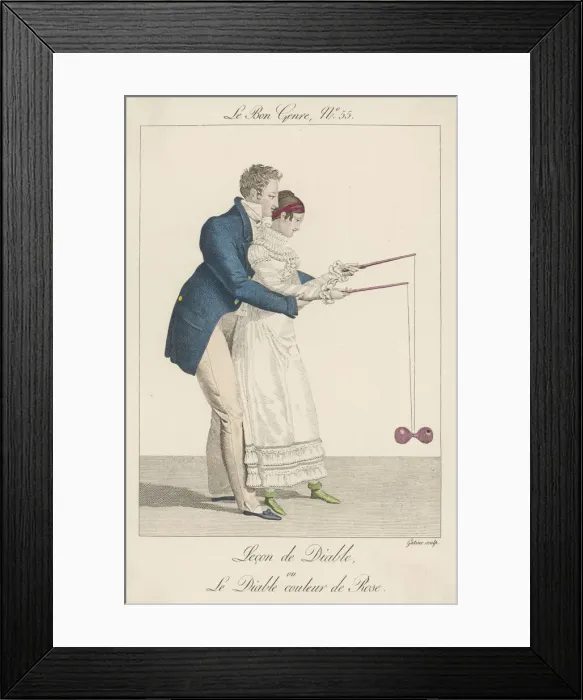 Framed Print : Costume - Diabolo 1817 Framed Print : Costume - Diabolo 1817