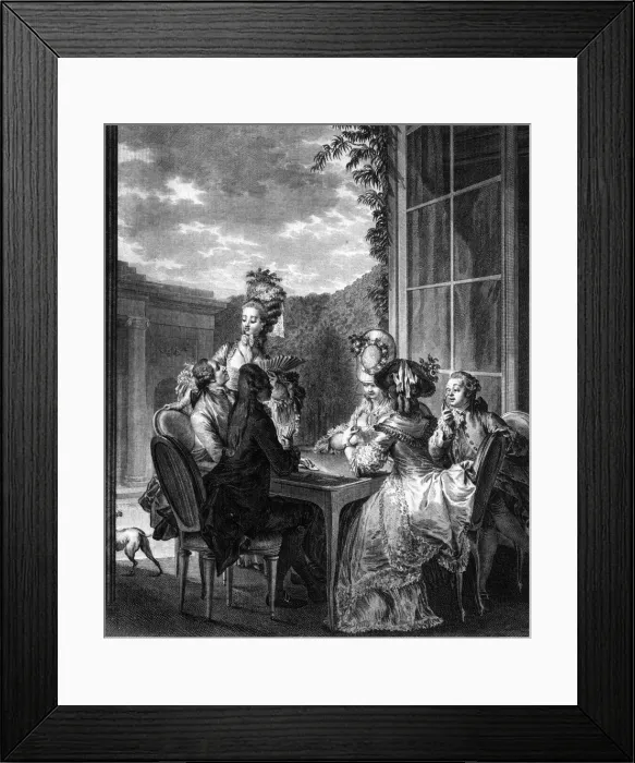 Framed Print : LE PARTIE DE WISCH Framed Print : LE PARTIE DE WISCH