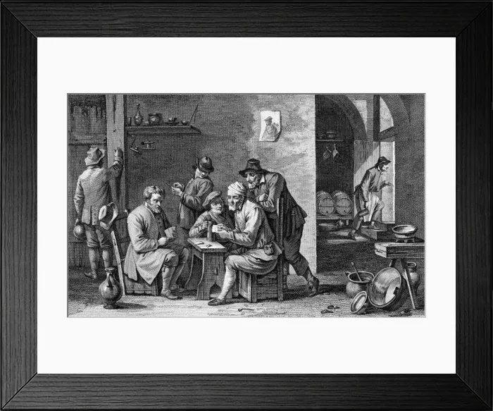 Framed Print : PLAYING CARDS IN HOLLAND Framed Print : PLAYING CARDS IN HOLLAND