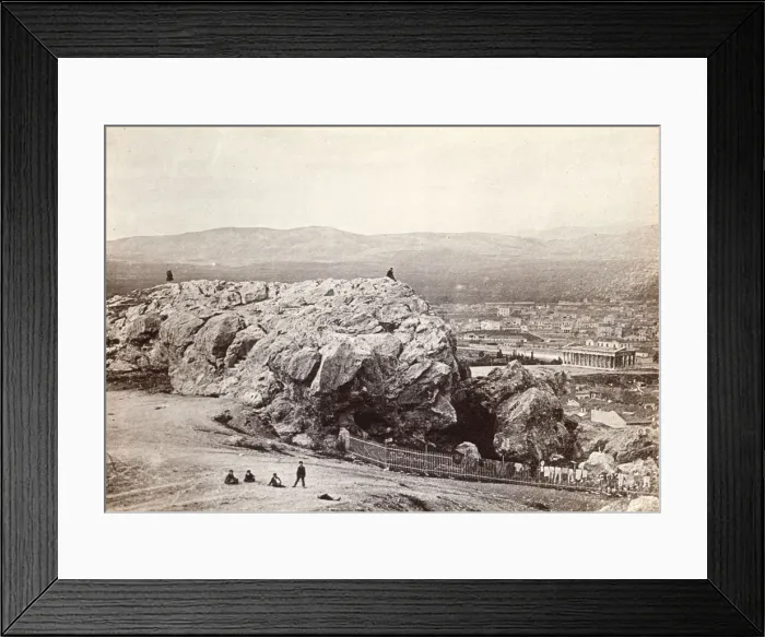 Framed Print : ATHENS / AREOPAGUS C1900 Framed Print : ATHENS / AREOPAGUS C1900