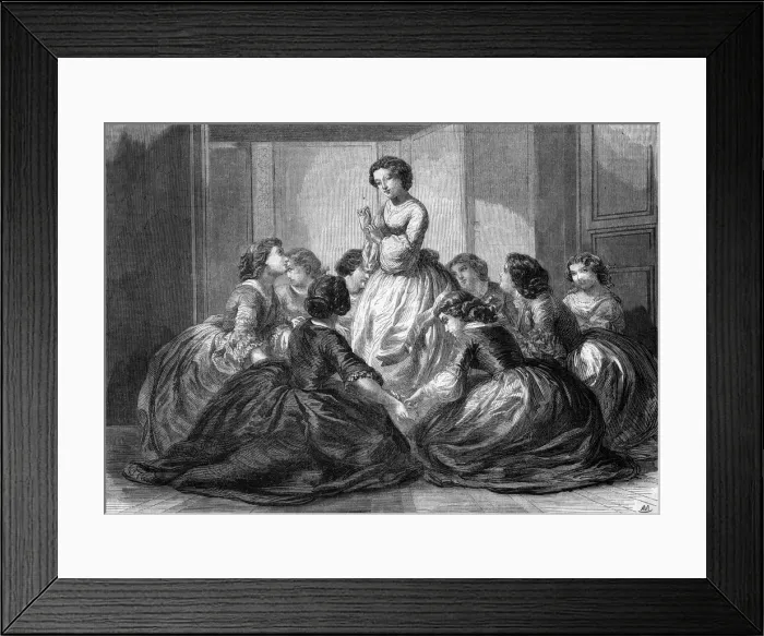 Framed Print : GAME OF HUNT THE SLIPPER Framed Print : GAME OF HUNT THE SLIPPER