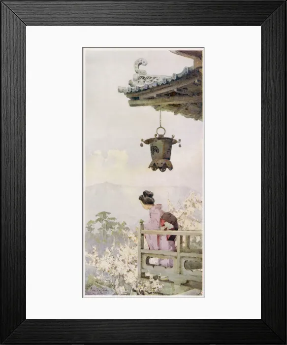 Framed Print : RACIAL / JAPAN / GEISHA 1912 Framed Print : RACIAL / JAPAN / GEISHA 1912