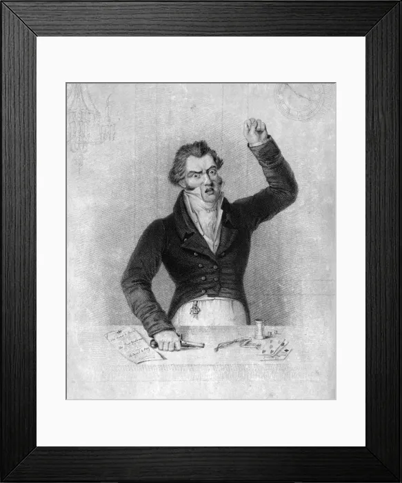 Framed Print : THE GAMBLER C1810 Framed Print : THE GAMBLER C1810