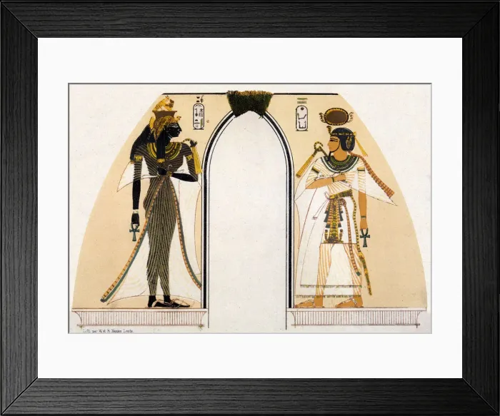 Framed Print : RACIAL / AFRICA / EGYPT / TOMB Framed Print : RACIAL / AFRICA / EGYPT / TOMB