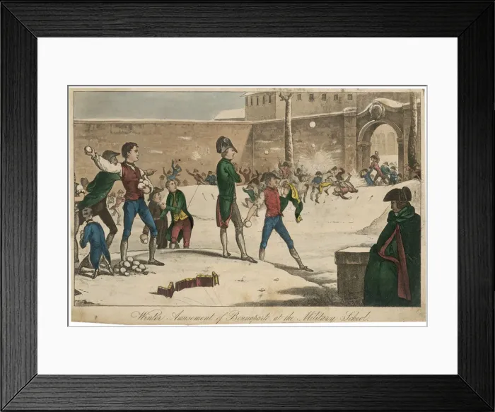 Framed Print : GAME / WINTER / SNOWBALLING Framed Print : GAME / WINTER / SNOWBALLING