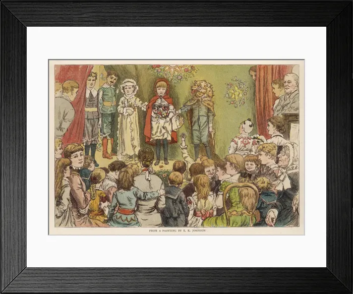 Framed Print : GAME / ACTING RED RIDING Framed Print : GAME / ACTING RED RIDING