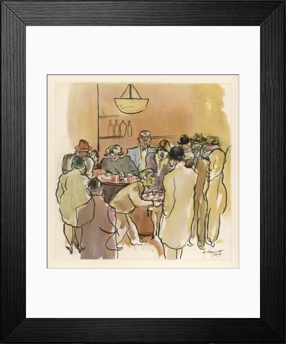 Framed Print : BLOOMSBURY TAVERN 1929 Framed Print : BLOOMSBURY TAVERN 1929