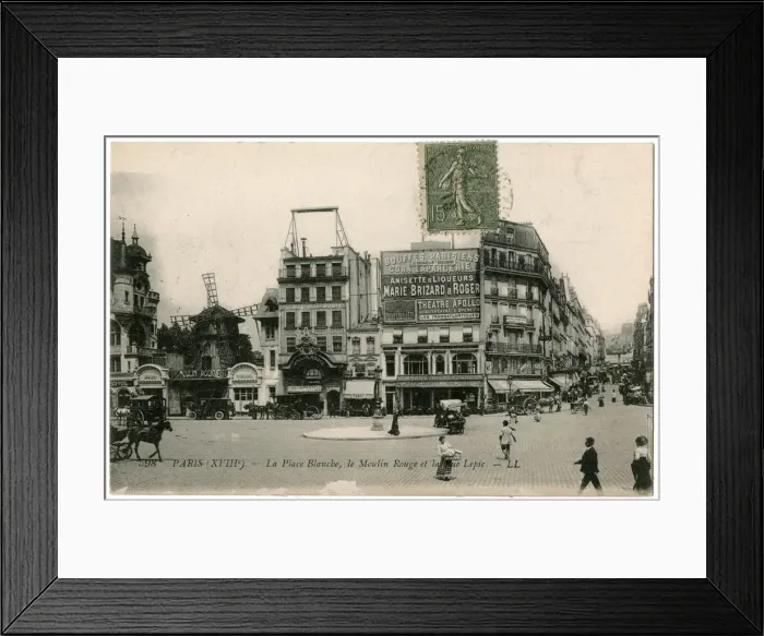 Framed Print : SOCIAL / PLACE BLANCHE Framed Print : SOCIAL / PLACE BLANCHE