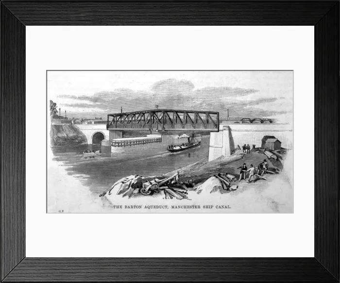 Framed Print : BARTON AQUEDUCT Framed Print : BARTON AQUEDUCT
