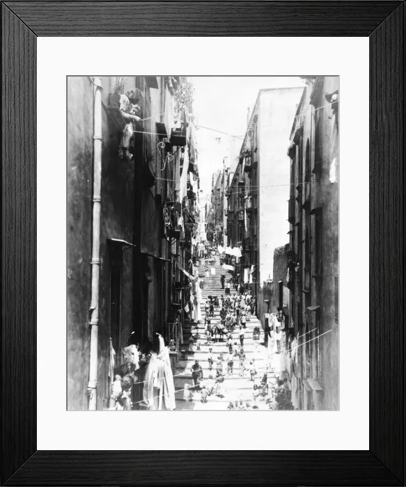 Framed Print : SOCIAL / NAPLES STREET Framed Print : SOCIAL / NAPLES STREET