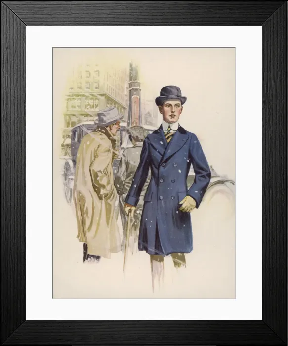 Framed Print : Social - Us City in Snow Framed Print : Social - Us City in Snow