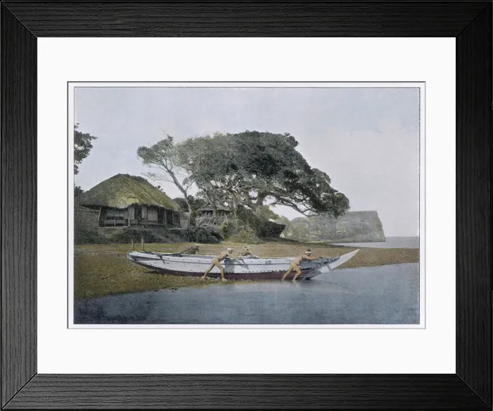 Framed Print : Japanese Fishing Boat Framed Print : Japanese Fishing Boat