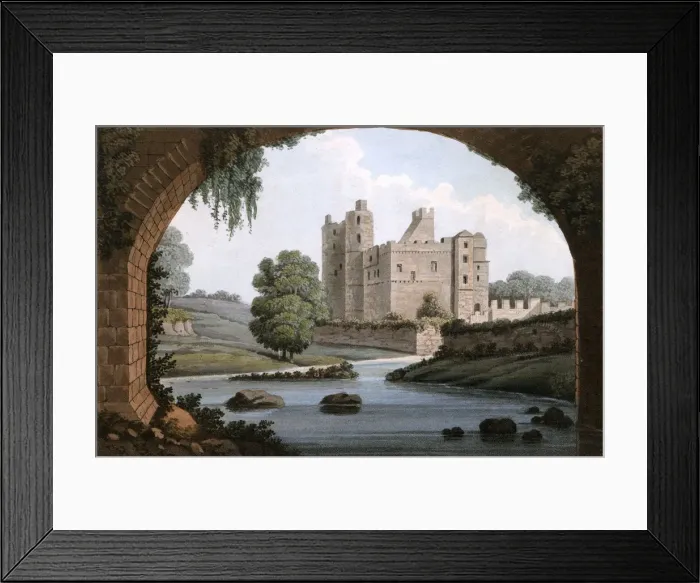 Framed Print : FRANCE / CLISSON RUINS Framed Print : FRANCE / CLISSON RUINS