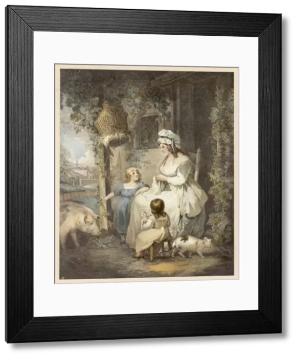 Framed Print : SOCIAL / FARMERS DOOR 18C Framed Print : SOCIAL / FARMERS DOOR 18C