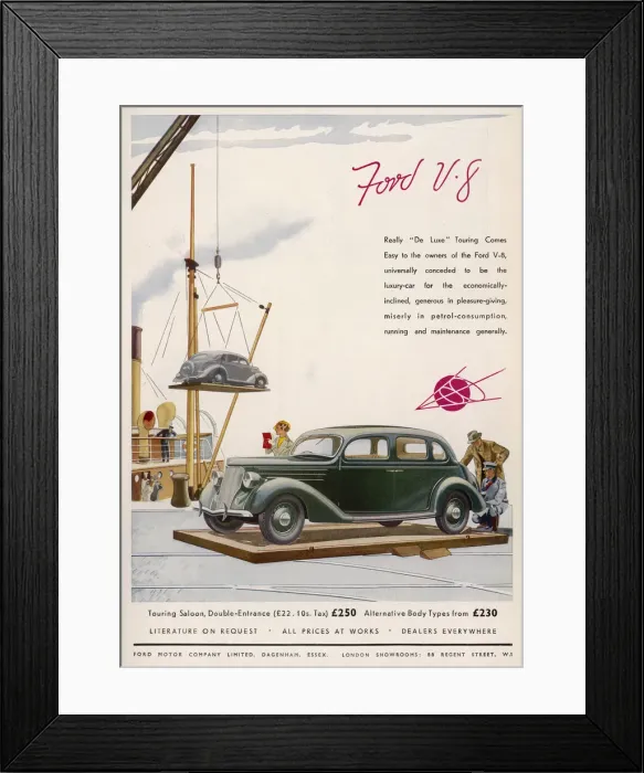 Framed Print : TAKE CAR ON FERRY Framed Print : TAKE CAR ON FERRY