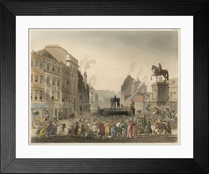 Framed Print : SOCIAL / CHARING X PILLORY Framed Print : SOCIAL / CHARING X PILLORY
