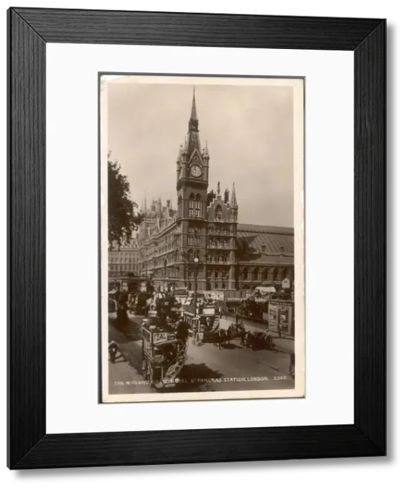 Framed Print : SOCIAL / ST PANCRAS C1910 Framed Print : SOCIAL / ST PANCRAS C1910