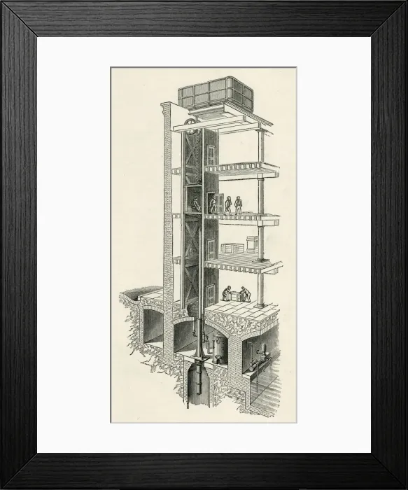 Framed Print : APPLEBYS HOIST (LIFT) Framed Print : APPLEBYS HOIST (LIFT)
