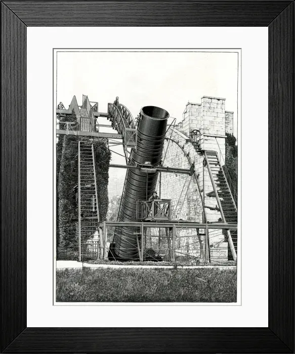 Framed Print : LORD ROSSES TELESCOPE Framed Print : LORD ROSSES TELESCOPE
