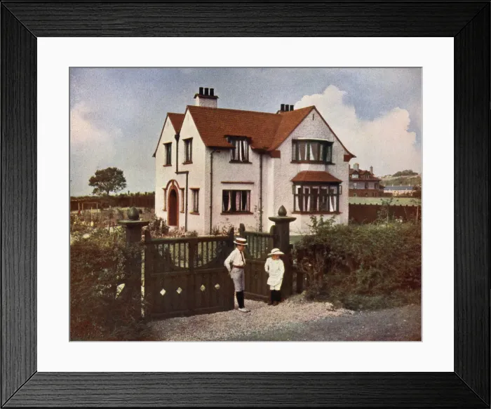 Framed Print : KIN-SHAM HOUSE Framed Print : KIN-SHAM HOUSE