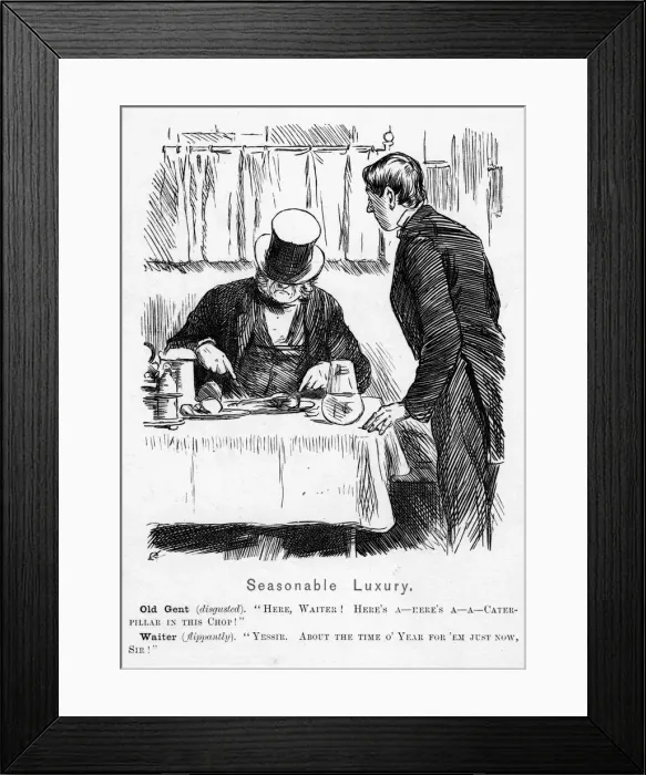 Framed Print : CATERPILLAR IN THE CHOP Framed Print : CATERPILLAR IN THE CHOP