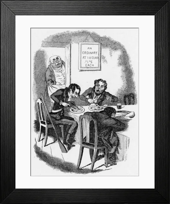 Framed Print : EATING LOTS FOR 1S 6D Framed Print : EATING LOTS FOR 1S 6D