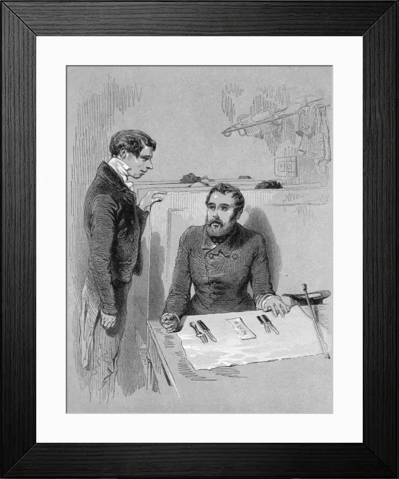 Framed Print : FOREIGNER ORDERS FOOD Framed Print : FOREIGNER ORDERS FOOD