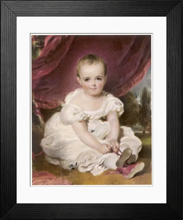 Framed Print : GIRL: MARIA TERESA Framed Print : GIRL: MARIA TERESA