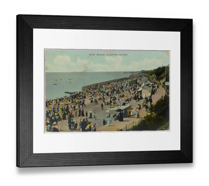 Framed Print : Clacton Beach Framed Print : Clacton Beach