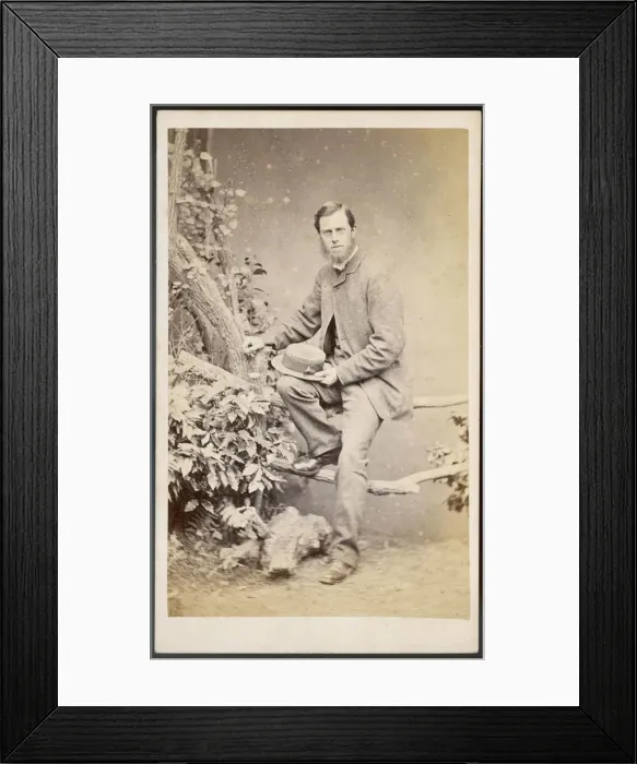 Framed Print : MALE TYPE / BOWNESS C1850S Framed Print : MALE TYPE / BOWNESS C1850S