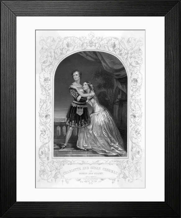 Framed Print : CUSHMAN SISTERS / THEATRE Framed Print : CUSHMAN SISTERS / THEATRE