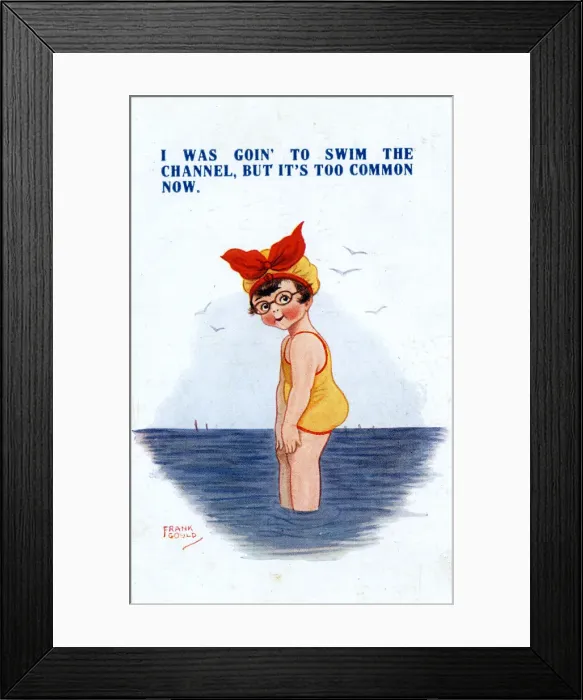 Framed Print : GOIN TO SWIM CHANNEL Framed Print : GOIN TO SWIM CHANNEL