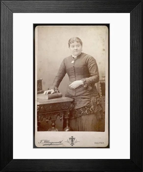 Framed Print : Studio photograph 1870 Framed Print : Studio photograph 1870