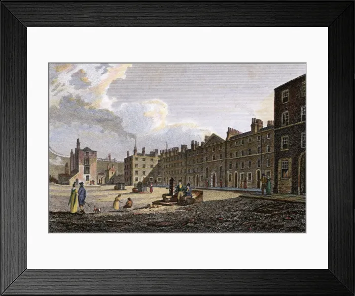 Framed Print : KINGS BENCH PRISON / 1812 Framed Print : KINGS BENCH PRISON / 1812