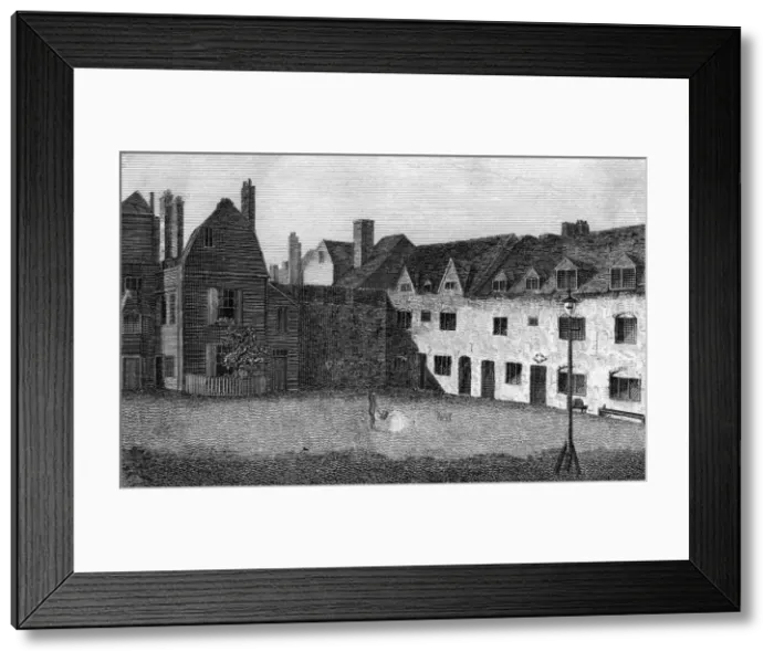 Framed Print : MARSHALSEA PRISON / 1803 Framed Print : MARSHALSEA PRISON / 1803